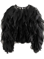 Elegant Ruffles Blouse