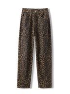 Leopard Print Jeans