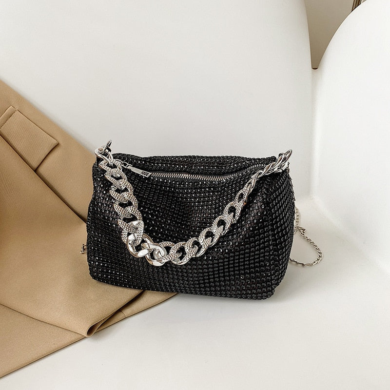 Rhinestone Evening Bag