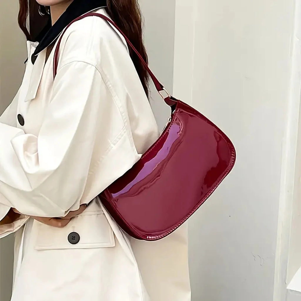 Valentina Patent Leather Bag