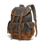 Everest Waxed Canvas Backpack