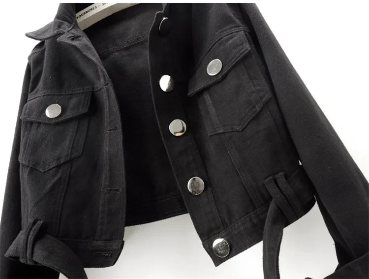 Women’s Army Green Denim Jacket
