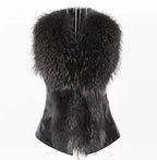 Ravelle Faux Fur Vest