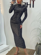 Hilda Sequins Long Dress