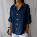 Sienna Linen Button Shirt