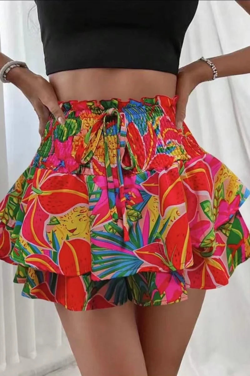 Women’s Floral Skort