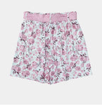 Women’s Floral Lace-Up Shorts