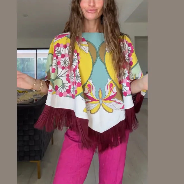 Vivienne Fringe Cape