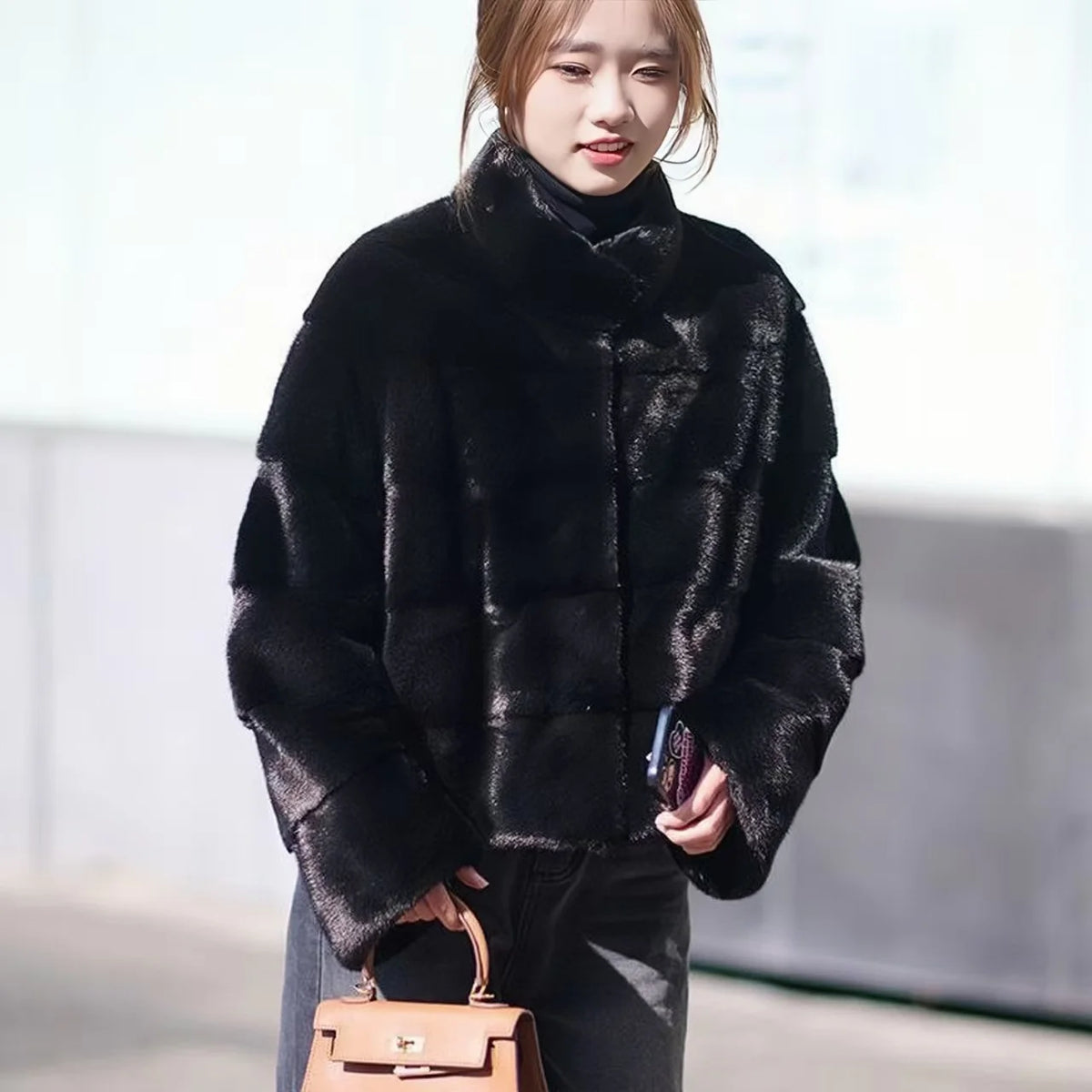 Margaux Faux Mink Coat