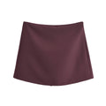 High Waist Spring Skort
