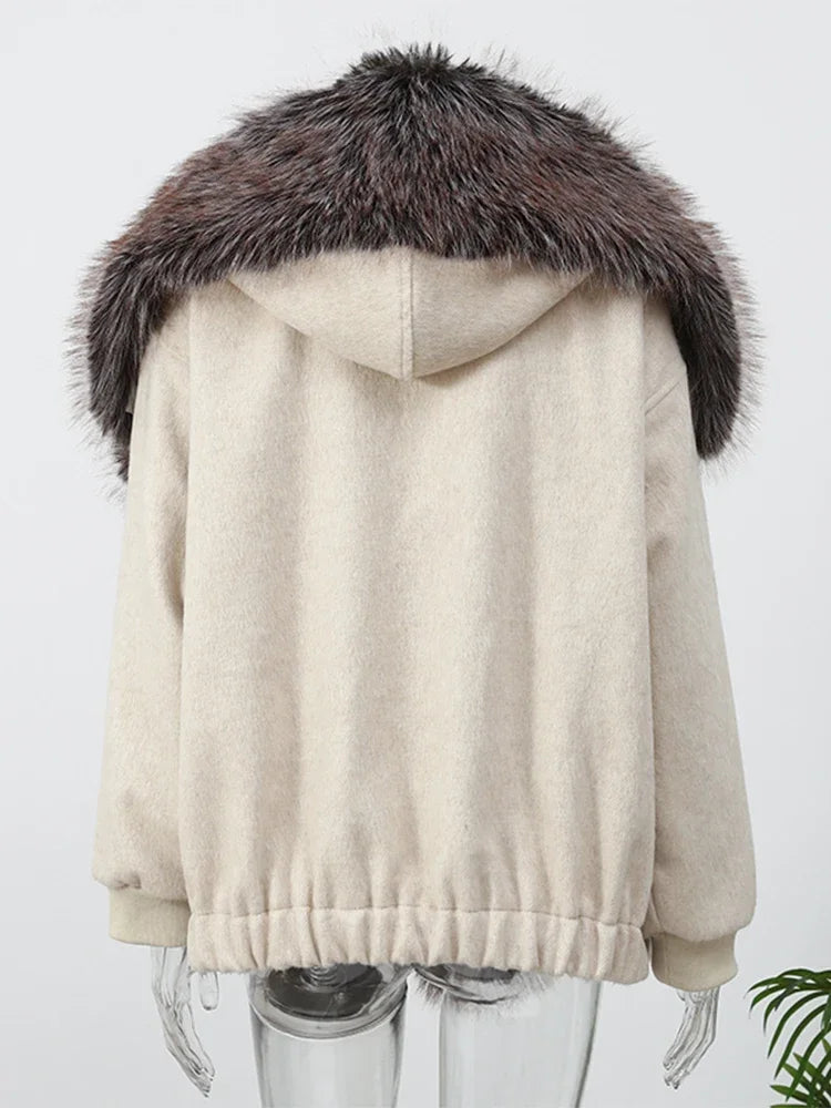 Odessa Fur Collar Coat