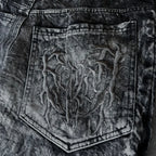 Unisex Gothic Baggy Jeans