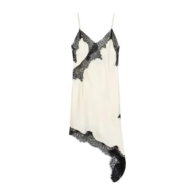 Lace Slip Mini Dress