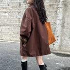 Elodie Short Lapel Trench Coat