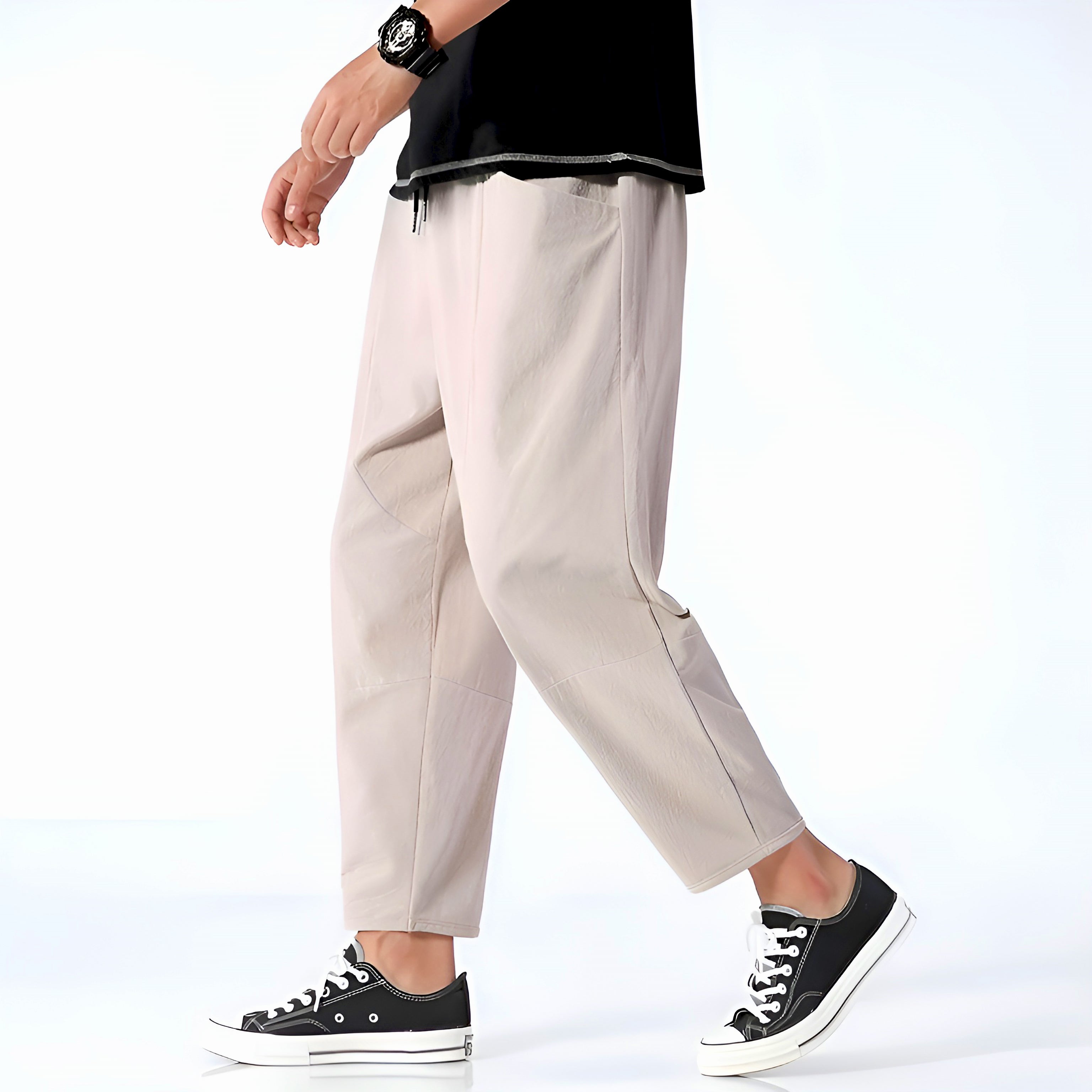 Paul Cropped Cotton Pants