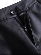 Leather Bermuda Shorts