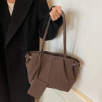 Maribel Suede Bucket Tote