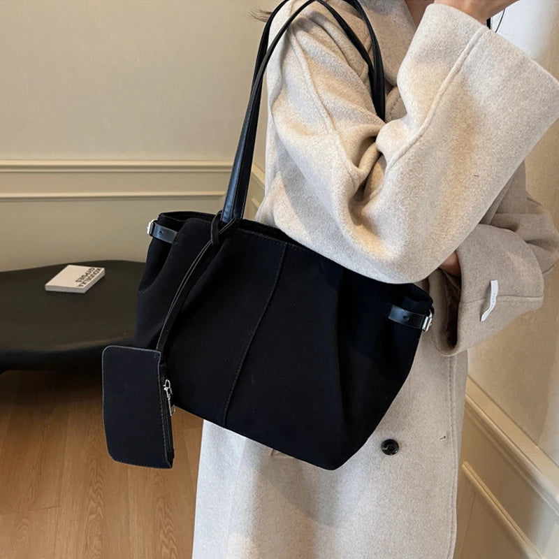 Maribel Suede Bucket Tote