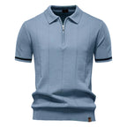 Hudson Zip Polo