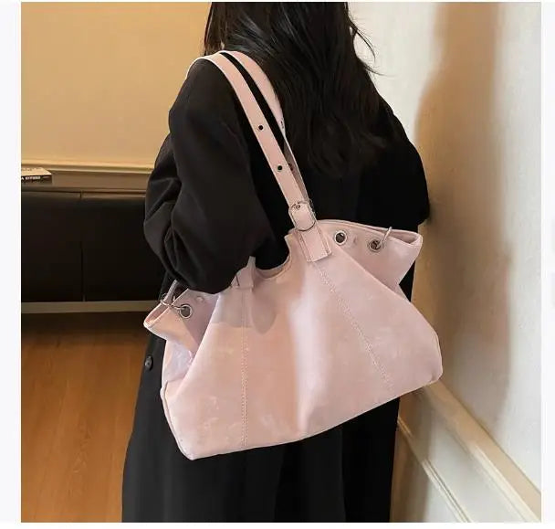 Elowen Suede Tote Bag