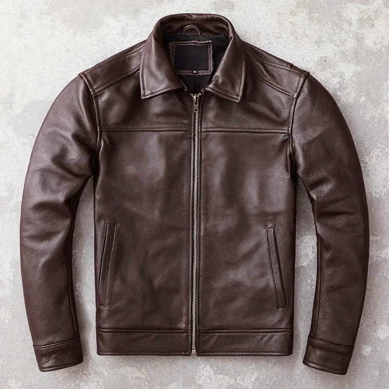 Luca Genuine Leather Jacket