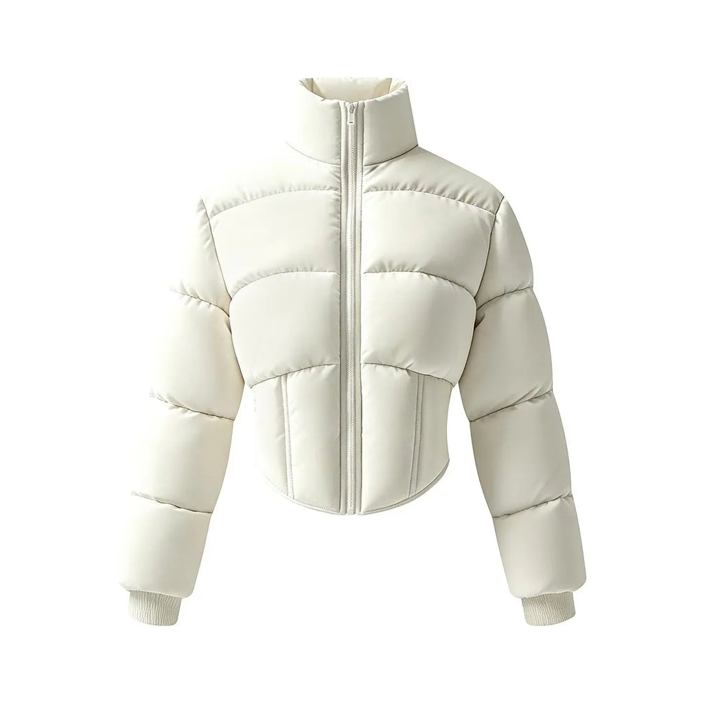 Elara Cropped Puffer Jacket