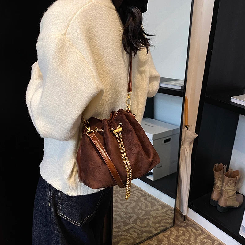 Celeste Soft Suede Crossbody Bag