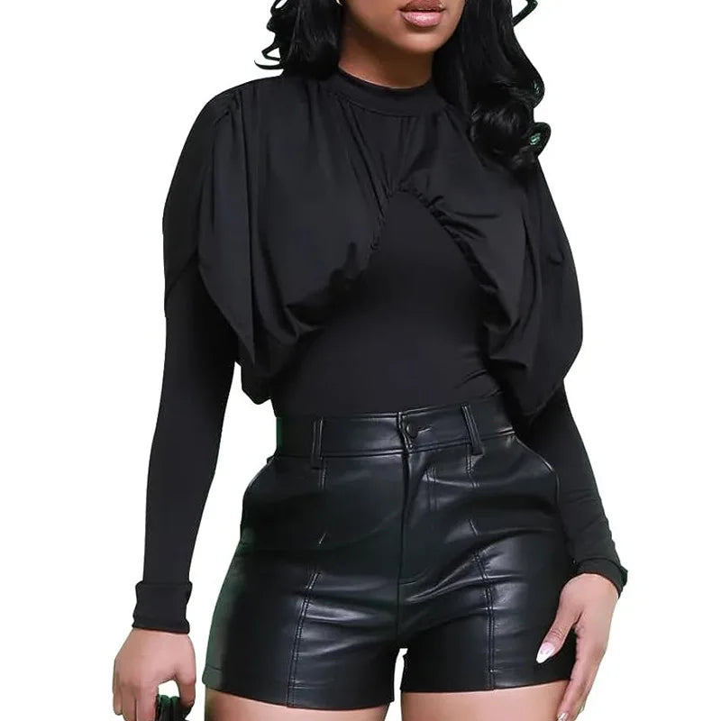 Women's Leather Shorts