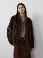 Clara Luxe Faux Mink Jacket