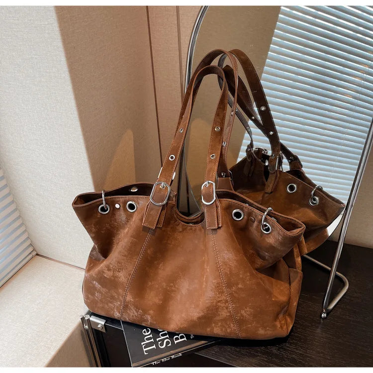 Elowen Suede Tote Bag