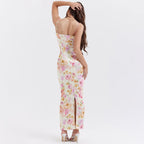 Spaghetti Strap Floral Print Dress