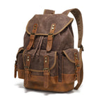 Everest Waxed Canvas Backpack