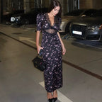Women’s Hollow Lace Party Dress