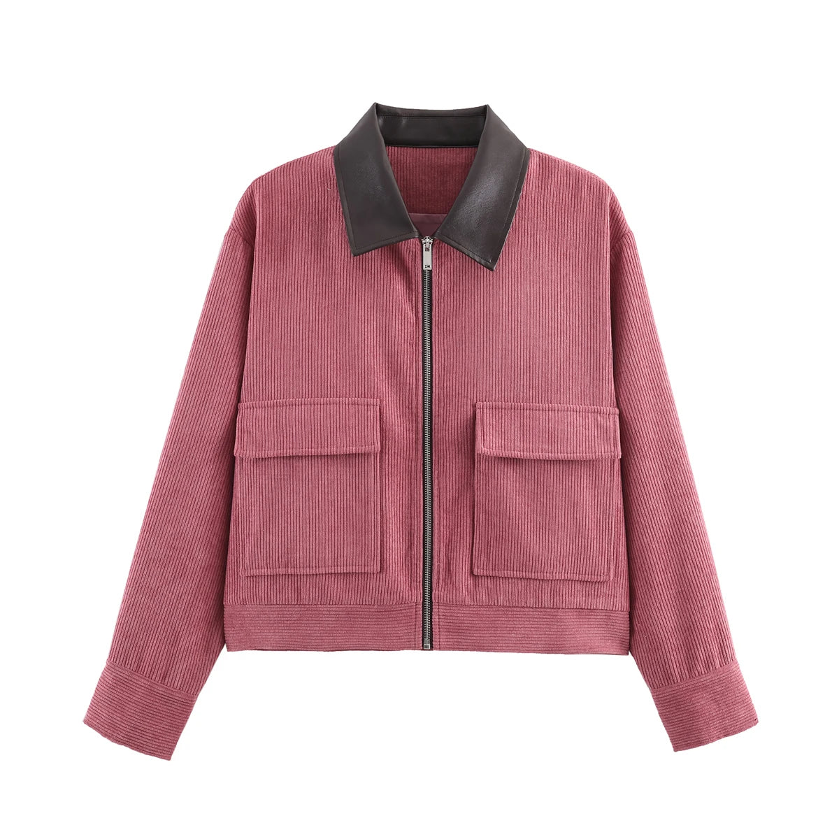 Soft Zip-Up Street Jacket