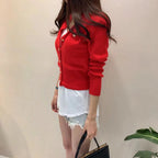 Alessandra Slim Knit Cardigan