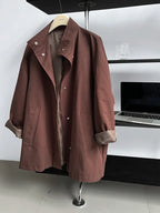 Elodie Short Lapel Trench Coat