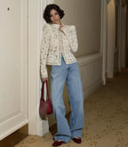 Women’s Lace Printed Blouse