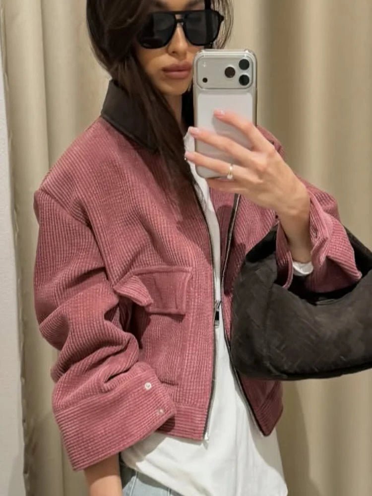 Soft Zip-Up Street Jacket