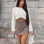 Women’s Asymmetric Mini Skort