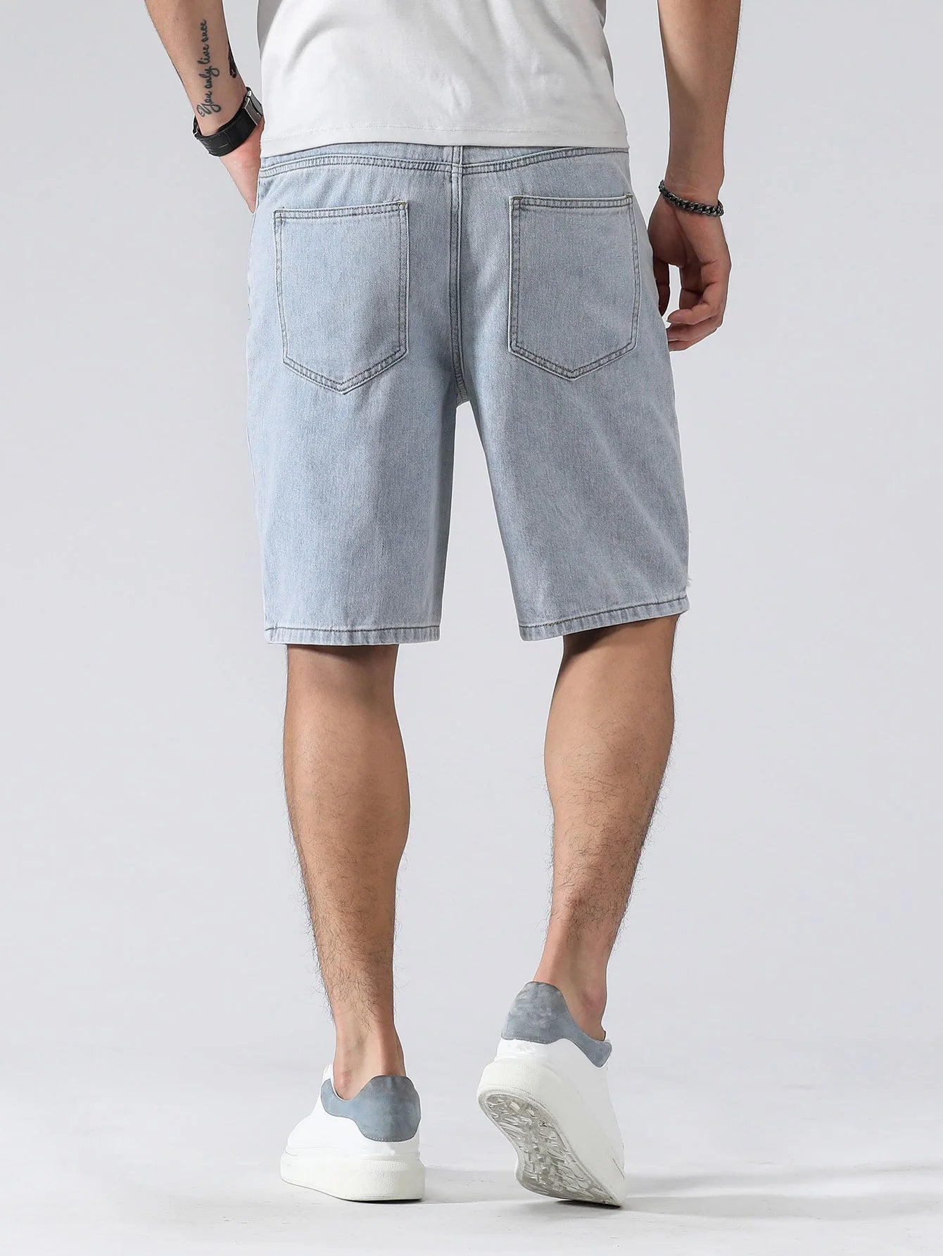 Grayson Cargo Denim Shorts