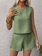 Olivia Sleeveless Set