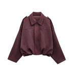 Women's Faux Suede Jacket