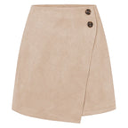Women’s Faux Suede Mini Skirt