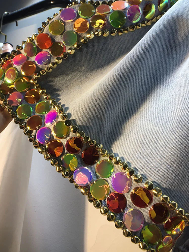 Colorful Sequins Short