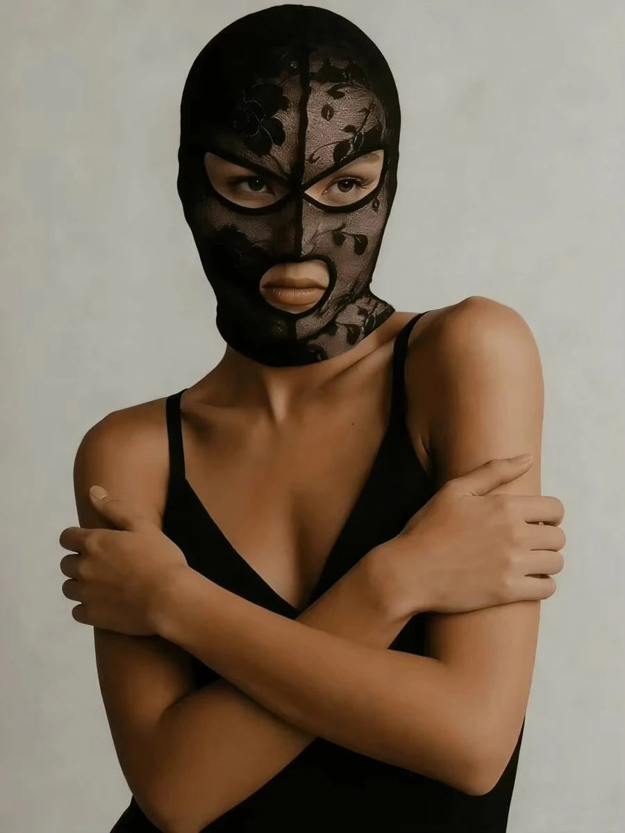 Full-Face Venetian Gothic Mask