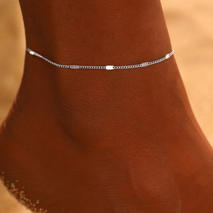 Maria Stainless Steel Anklet