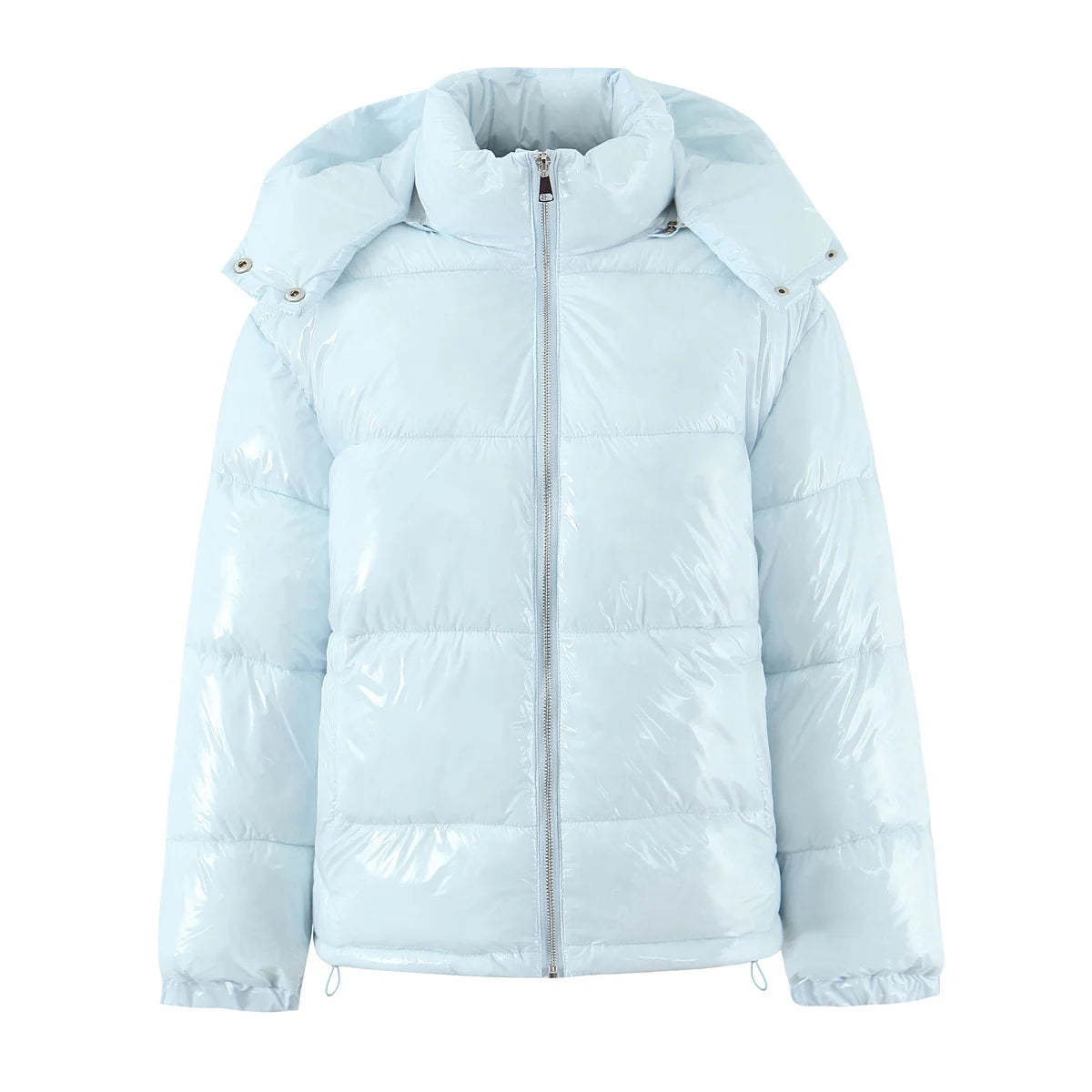 Virelle Glossy Hooded Parka