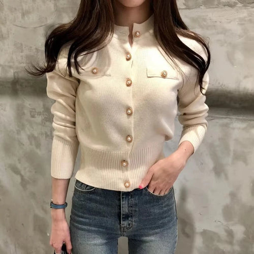 Alessandra Slim Knit Cardigan