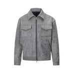 Noah Suede Overshirt Jacket