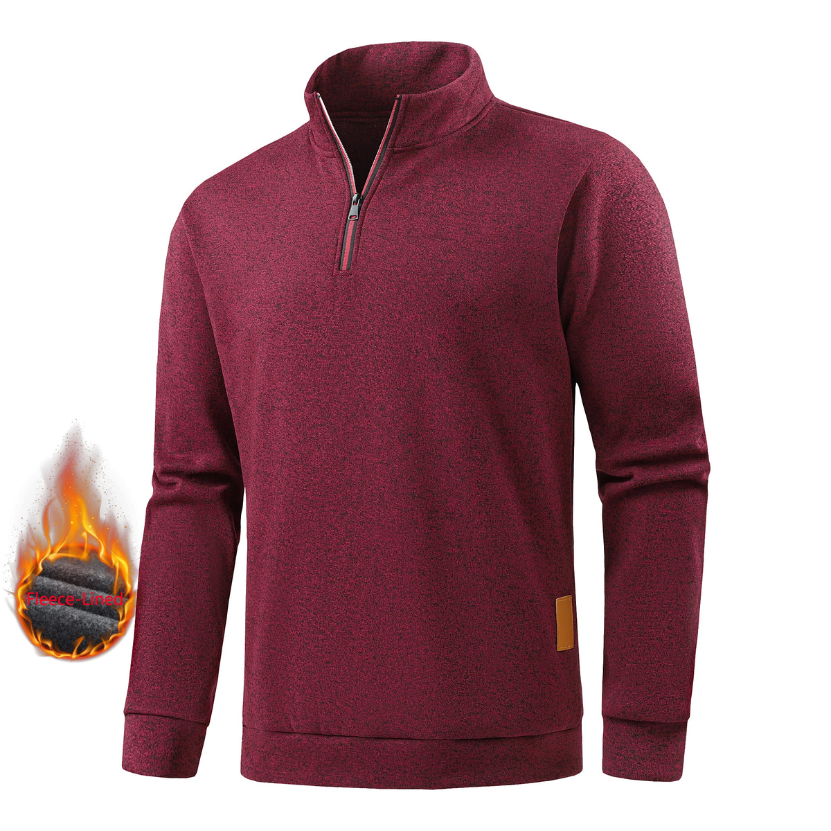 Grayson Half-Zip Turtleneck